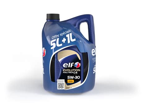 Huile Moteur Essencediesel 5w30 Elf C4 Evolution Full Tech Fe 51