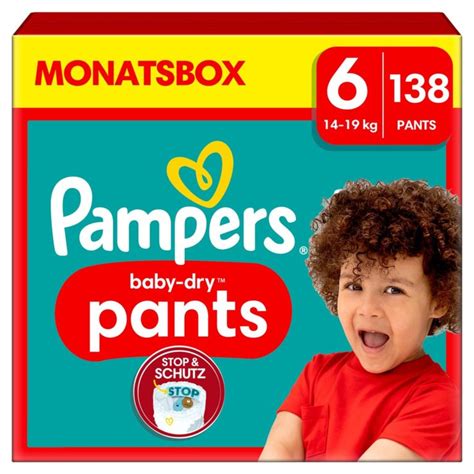 Pampers Baby Dry Pants Grösse 6 138 Windeln Günstig Kaufen Coopch