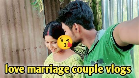 Love Marriage Couple Vlogs 😘 Cute Couple Vlogs Daily Vlogs