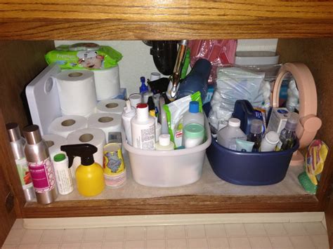 Quite Smashing Love: Summer Cleaning... Under the Bathroom Sink