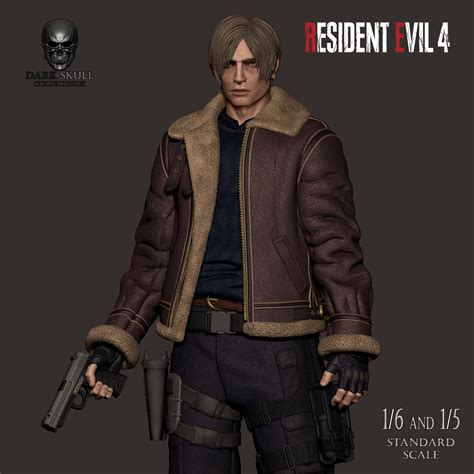 ArtStation - LEON S. KENNEDY RE 4 STL | Resources