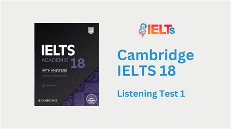 Cambridge IELTS 18 Listening Test 1 9IELTS