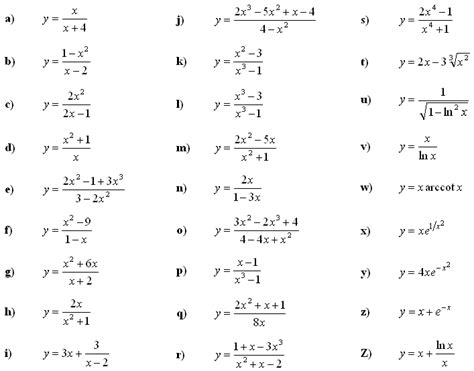 Math Exercises & Math Problems: Asymptotes of a Function