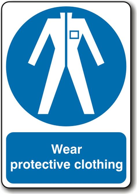 Wear Protective Clothing Sign Prosol