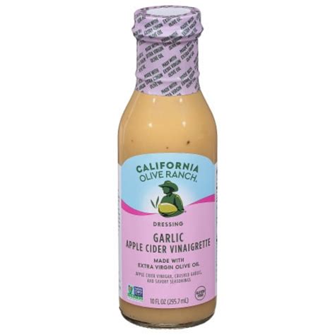 California Olive Ranch Garlic Apple Cider Vinaigrette Dressing 10 Fl