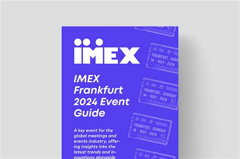 Imex Frankfurt Event Guide Vendelux