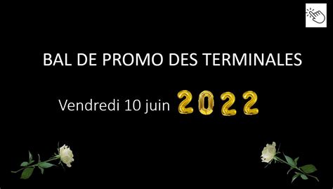 Bal De Promo Des Terminales