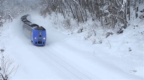 【2012年冬】 Jr宗谷本線 52d特急スーパー宗谷2号 名寄市東恵橋 Youtube