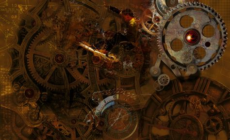 Steampunk Room Wallpaper - WallpaperSafari