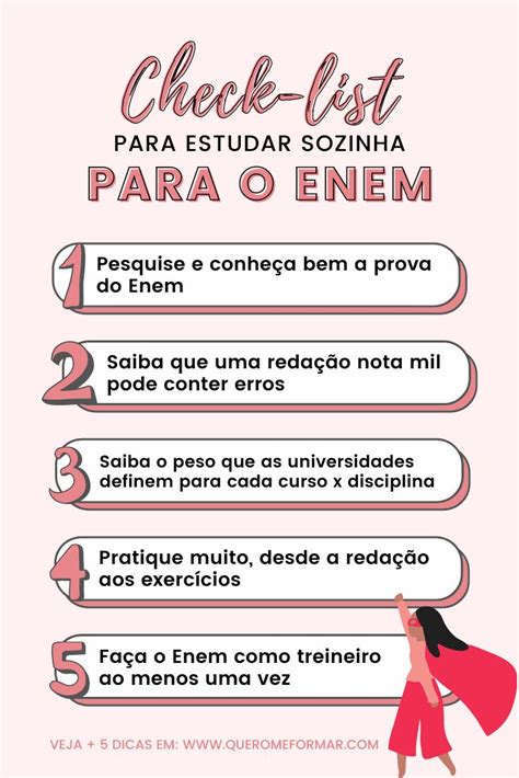 Dicas Indispens Veis Para Estudar Para O Enem Em Planejador