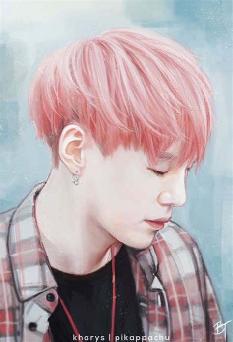 Kharys Bts Drawings Fan Art Min Yoongi