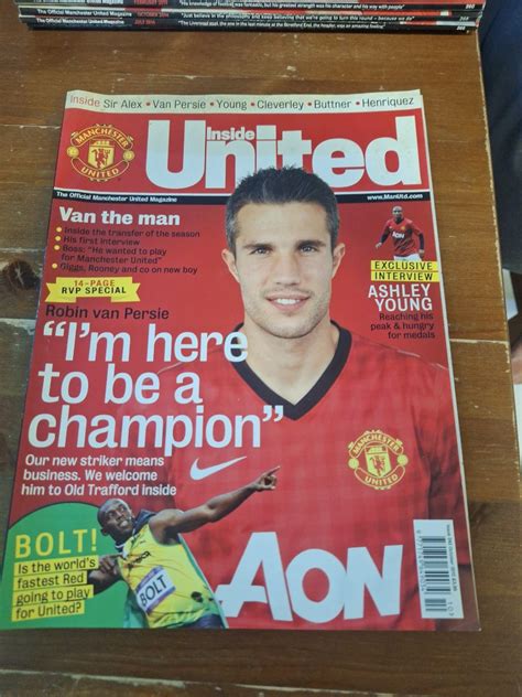 Manchester United Magazine Limited Edition Rm Per Piece Hobbies