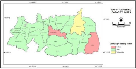 Geospatial Carrying Capacity Map of Grobogan Regency, Central Java,... | Download Scientific Diagram