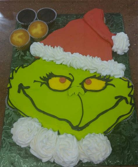 Grinch Cupcake Cake By Shannon Pilarski Cupcake Cakes Cake Desserts