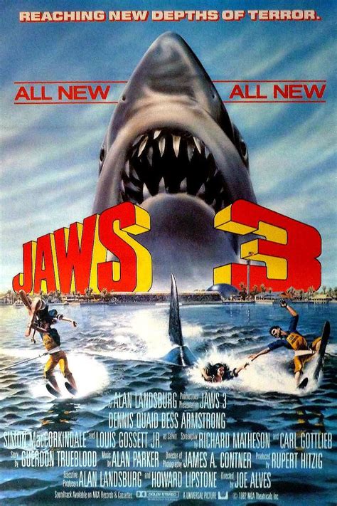 Jaws 3-D (1983) - Posters — The Movie Database (TMDB)