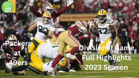 Green Bay Packers vs San Francisco 49ers Game NFL Highlights |NFL 2023 Divisional Round NFL ...