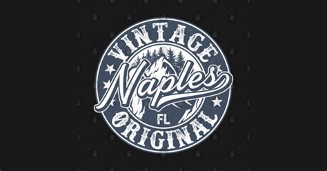 Naples Florida Retro Vintage Custom Design Unique Graphic Naples