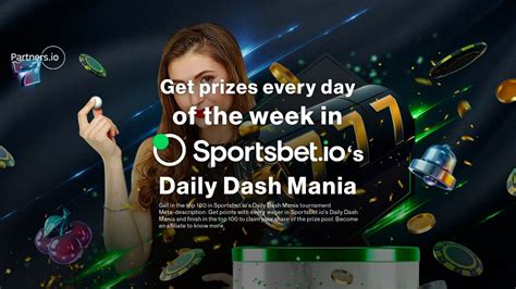 daily dash mania promotion  sportsbetio partnersio