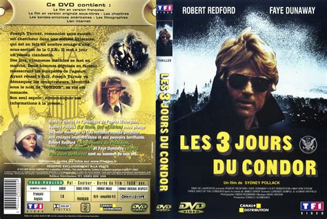 Jaquette Dvd De Les Jours Du Condor Cin Ma Passion