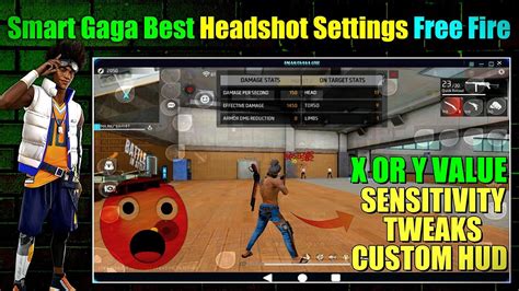 Smart Gaga Best Headshot Settings For Free Fire Ob Smartgaga Youtube