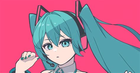 初音ミク 初音ミク たのイラスト Pixiv