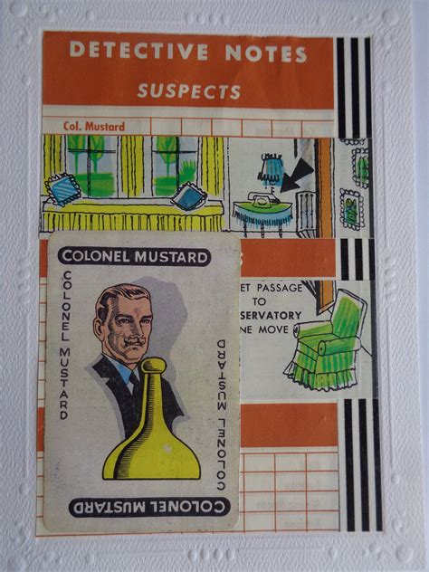 Colonel Mustard Clue Piece Playing