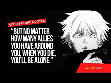 Best gojo quotes