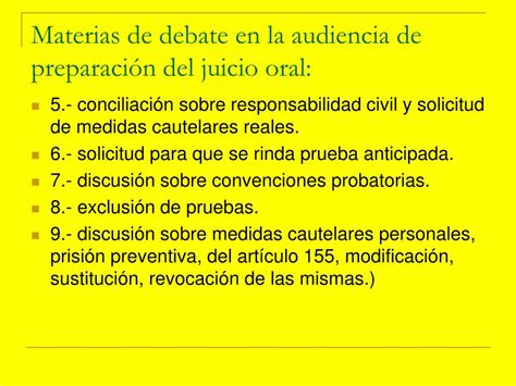 Ppt Fase Intermedia O De Preparaci N Del Juicio Oral Powerpoint