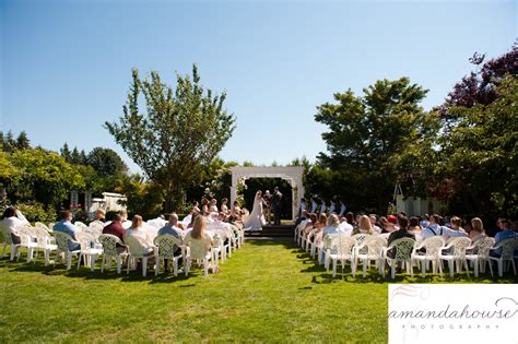 Garden Wedding Ceremony Setup