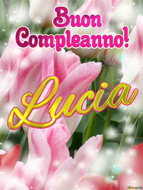 Buon Compleanno Lucia Immagine Libera