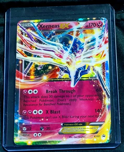 Mavin Pokemon Xerneas Ex Xy Black Star Ultra Rare Promo Holo Foil