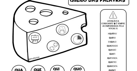 Profª Joice Camargo: Letra Q: queijo das palavras