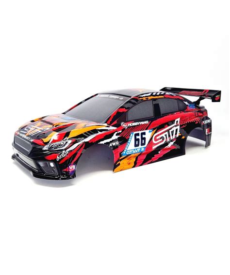 Hsp Rc Car Body Shell Subaru Sti Fits Hsp Maverick Strada 110 Scale