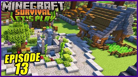 Building A Farmer Village Vanilla Minecraft Let S Play Survival