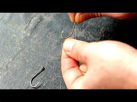 How To Tie A Double Snell Rig Easy Double Fish Hook Setup YouTube