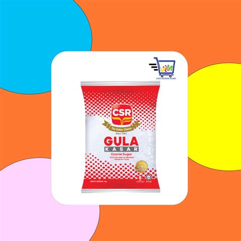 Csr Gula Kasar Coarse Sugar Kg Shopee Malaysia