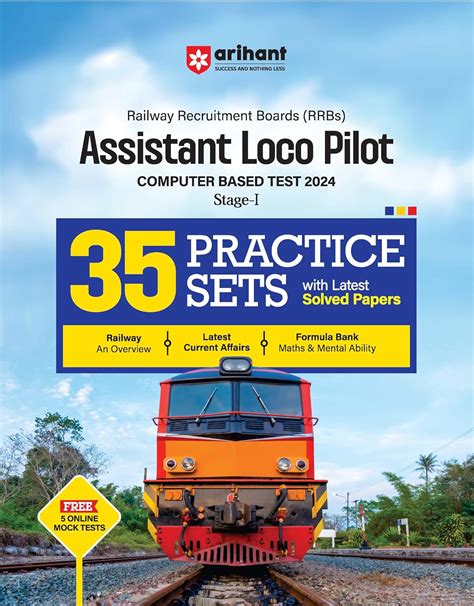 Buy Arihant Rrb Assistant Loco Pilot Alp Practice Sets Stage