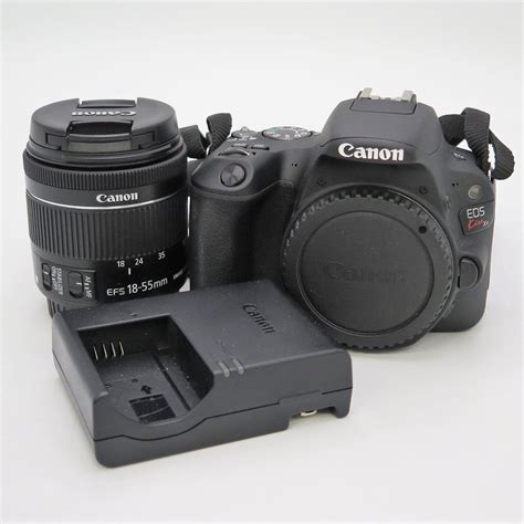 【やや傷や汚れあり】1円～ Canon キヤノン Eos Kiss X9 一眼レフカメラ 18 55mm 他 通電確認済 Y211