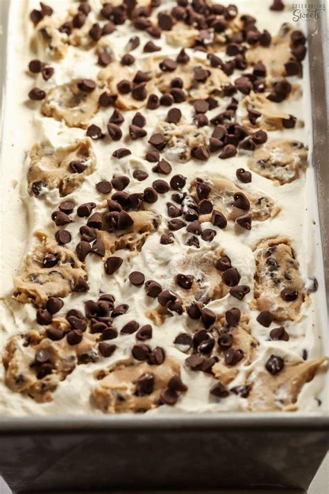 Best Cookie Dough Ice Cream No Churn Celebrating Sweets