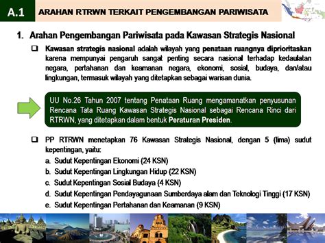 Catatan Perjalanan Panjang ARAHAN PENGEMBANGAN PARIWISATA