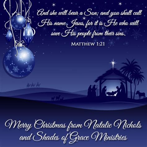 Merry Christmas! - Shades of Grace | Natalie Nichols