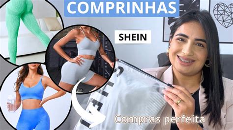 Comprinhas Na Shein Roupas De Academia Tudo Perfeito 🥰🤩 Youtube