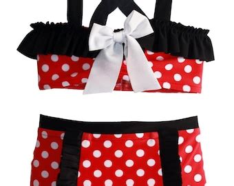 Jojo Bikini In Minnie Size 12 18 Months 12 SALE Girls Etsy