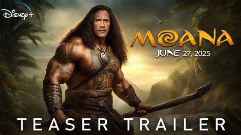 Moana Live Action Teaser Trailer 2024 Zendaya Dwayne Johnson