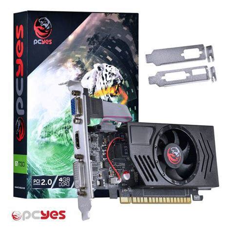 Tamanhos Medidas e Dimensões Placa de Video Gt 730 4gb Ddr3 128