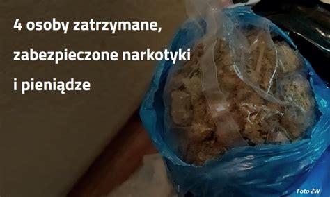 4 osoby zatrzymane zabezpieczone narkotyki i pieniądze Bieżące