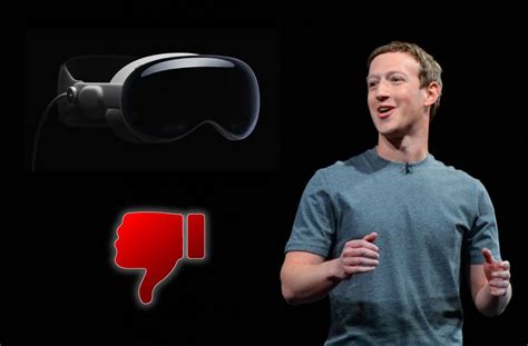 Mark Zuckerberg Probó El Vision Pro De Apple Y Lo Odió