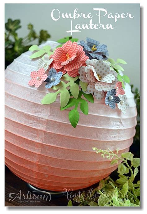 Artisan Wednesday Wow Ombre Paper Lantern Paper Flowers Paper