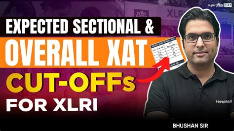 XAT Exam Cut Off For XLRI Expected Sectional Overall Cut Off YouTube