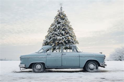 Christmas tree car vehicle. | Premium Photo - rawpixel